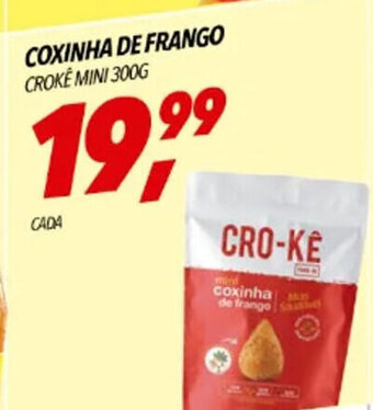 Frangolândia COXINHA DE FRANGO CROKÊ MINI 300G oferta