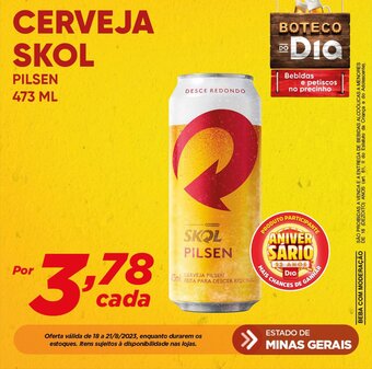 Dia CERVEJA SKOL PILSEN 473ML oferta