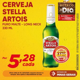 Dia CERVEJA STELLA ARTOIS PURO MALTE - LONG NECK 330 ML oferta