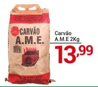 X Supermercados Carvão A.M.E 2Kg oferta