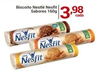 X Supermercados Biscoito Nestlé Nesfit Sabores 160g oferta