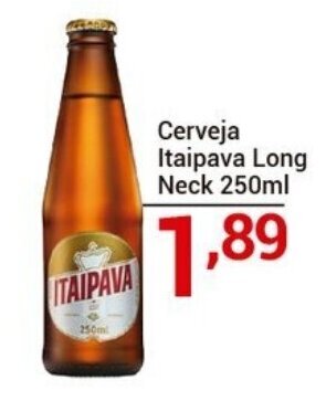 X Supermercados Cerveja Itaipava Long Neck 250ml oferta