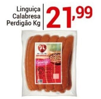 X Supermercados Linguiça Calabresa Perdigão Kg oferta