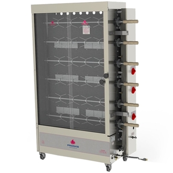 Benoit Forno rotativo industrial progas pr-631unstyle a gás/elétrico infravermelho +-30 frangos +-60kg oferta