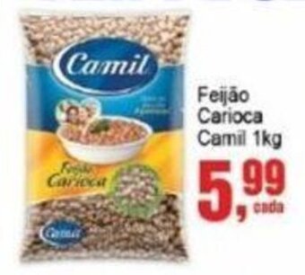 Negreiros Feijão Carioca Camil 1kg oferta