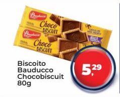 Tonin Superatacado Biscoito bauducco chocobiscuit 80g oferta