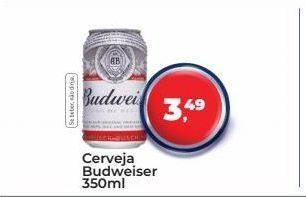 Tonin Superatacado Cerveja budweiser 350ml oferta