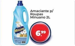 Tonin Superatacado Amaciante p/ roupas minuano 2l oferta