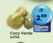 Tonin Superatacado Coco verde unid. oferta