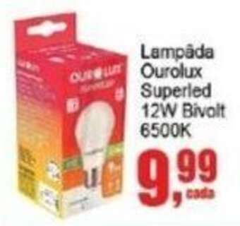 Negreiros Lampada Ourolux Superled 12W Bivolt 6500K oferta