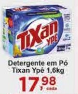 Rossi Supermercado Detergente em Pó Tixan Ypé 1,6kg oferta