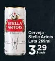 Rossi Supermercado Cerveja Stella Artois Lata 269ml oferta