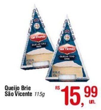 Queijo Brie São Vicente 115g