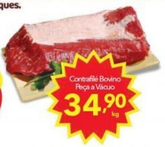 Lopes Supermercados Contrafile Bovino Peca a Vacuo 1kg oferta