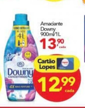 Lopes Supermercados Amaciante Downy 900ml/1L oferta