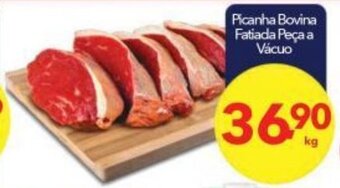Lopes Supermercados Picanha Bovina Fatiada Peça a Vácuo 1kg oferta