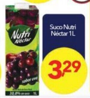 Lopes Supermercados Suco Nutri Nectar 1L oferta