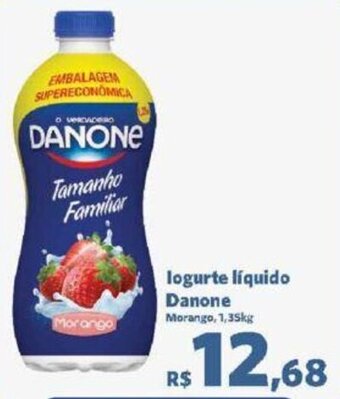 Sam's Club logurte líquido Danone Morango, 1,35kg oferta