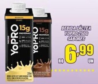 BEBIDA LÁCTEA YOPRO 250G SABORES