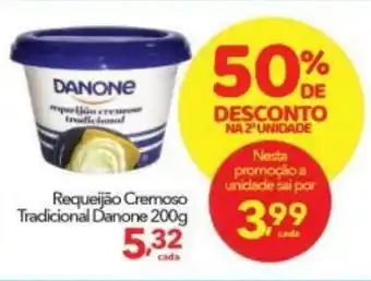 Lopes Supermercados Requeijao Cremoso Tradicional Danone 200g oferta