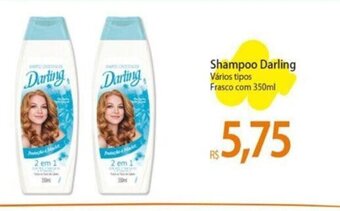 Atacadão Shampoo Darling Vários tipos Frasco com 350ml oferta