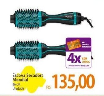 Atacadão Escova Secadora Mondial Bivolt Unidade oferta