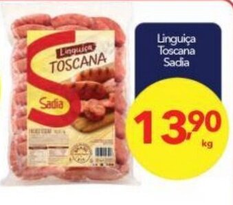Lopes Supermercados Linguica Toscana Sadia 1kg oferta
