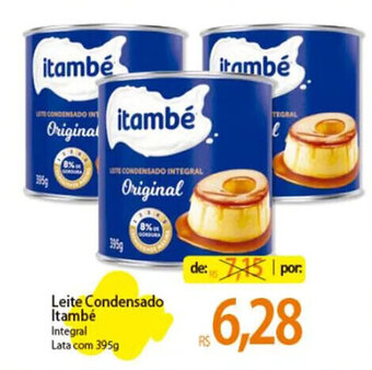 Atacadão Leite Condensado Itambé Integral Lata com 395g oferta