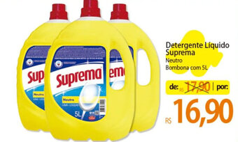 Atacadão Detergente Líquido Suprema Neutro Bombona com 5L oferta
