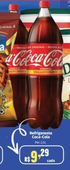 Supermercados Mateus Refrigerante Coca-Cola Pet 2,5L oferta