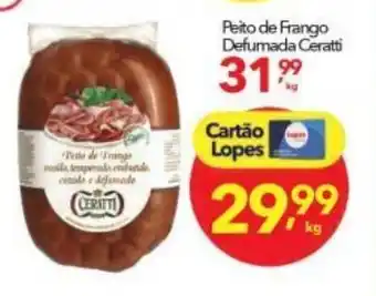 Peito de Frango Defumada Ceratti 1kg
