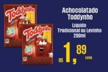 Achocolatado Toddynho Tradicional 200ml