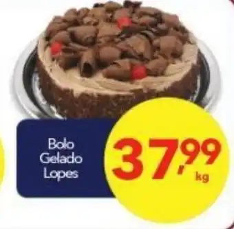 Lopes Supermercados Bolo Gelado Lopes oferta