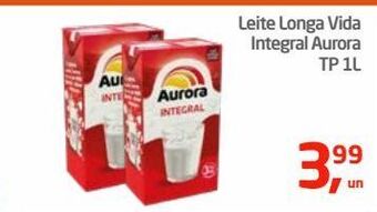 Tenda Atacado Leite longa vida integral aurora tp 1 oferta