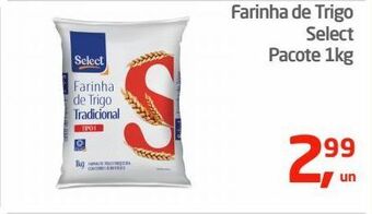 Tenda Atacado Farinha de trigo select pacote 1kg oferta