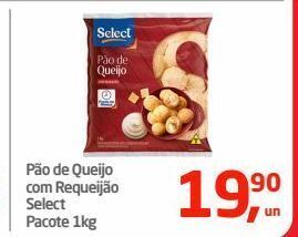 Tenda Atacado Pão de queijo com requeijão select pacote 1kg oferta
