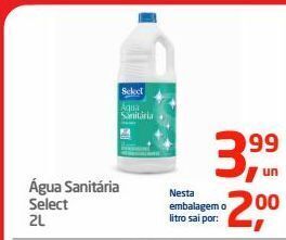 Tenda Atacado Água sanitária select 2l oferta