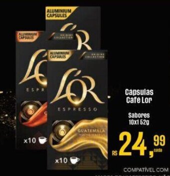 Supermercados Mateus Capsulas Cafe Lor Sabores 10x1 52g oferta