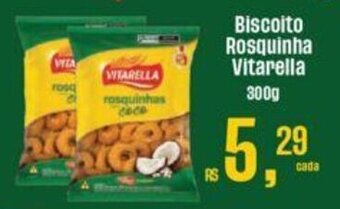 Supermercados Mateus Biscoito Rosquinha Vitarella 300g oferta