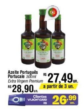 Fort Atacadista Azeite Português Portucale 500ml Extra Virgem Premium oferta