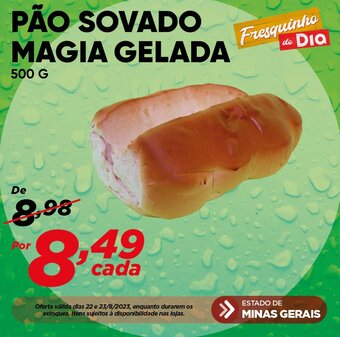 PÃO SOVADO MAGIA GELADA 500 G