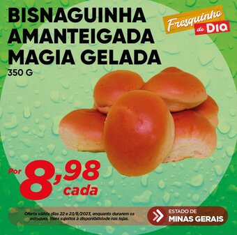 BISNAGUINHA AMANTEIGADA MAGIA GELADA 350G