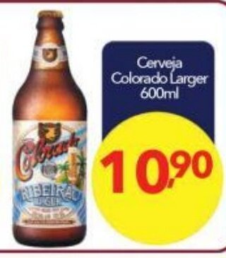 Lopes Supermercados Cerveja Colorado Larger 600ml oferta