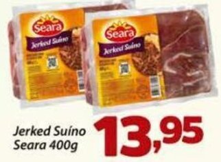 Confiança Supermercados Jerked Suíno Seara 400g oferta