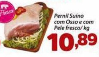 Confiança Supermercados Pernil Suino com Osso e com Pele fresco/kg oferta