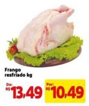 Extra Supermercado Frango resfriado kg oferta
