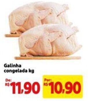 Extra Supermercado Galinha congelada kg oferta