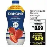 Iogurte Liquido Danone morango 1.25kg
