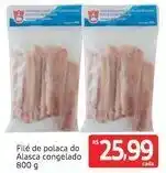 File de polaca do Alasca congelado 800g