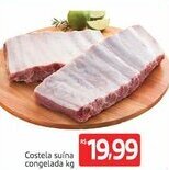 Extra Hiper Costela Suina Congelada 1kg oferta
